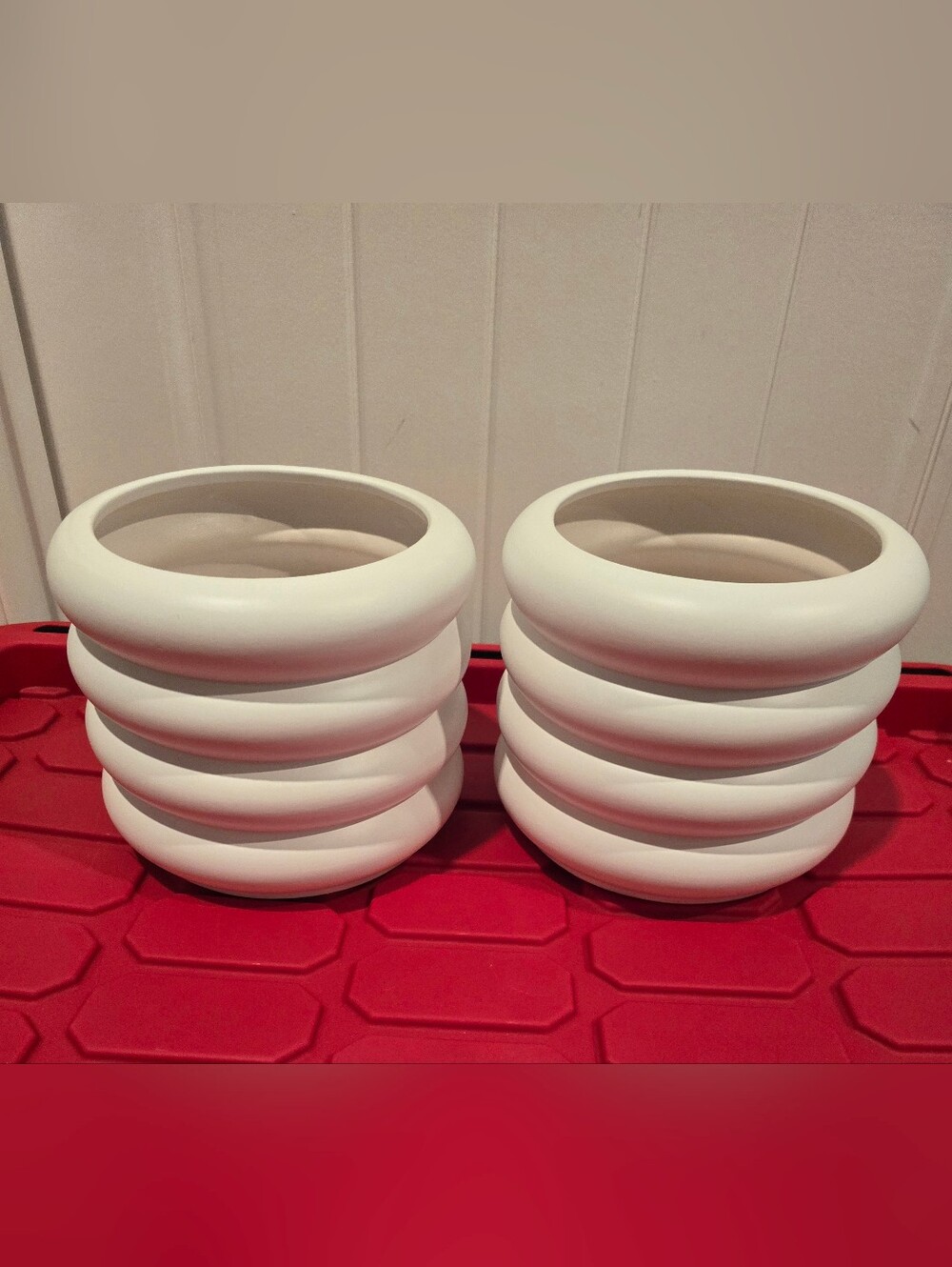 Room Essentials Ceramic Planters New Set Of 2